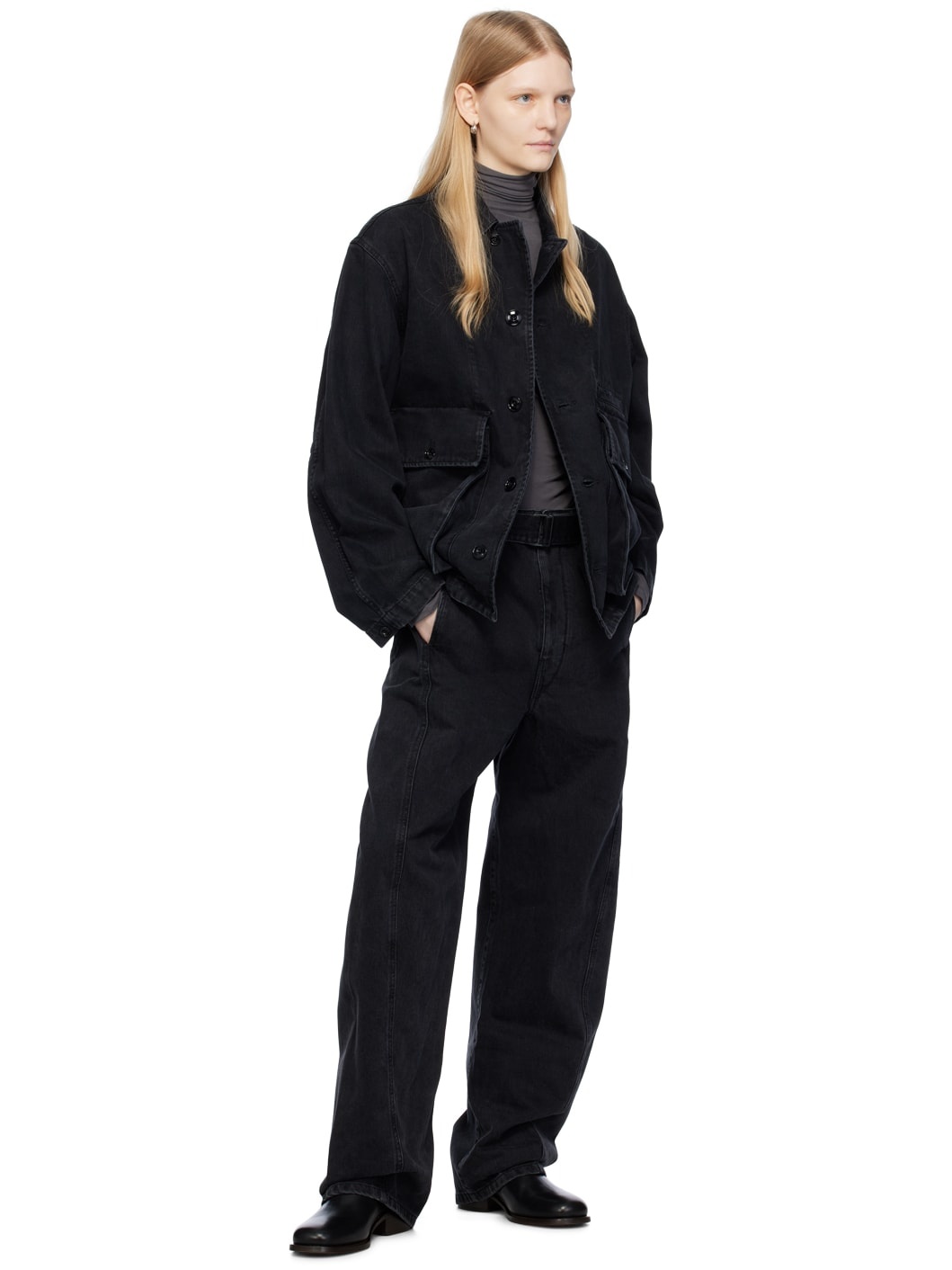 SSENSE Exclusive Gray Turtleneck - 5