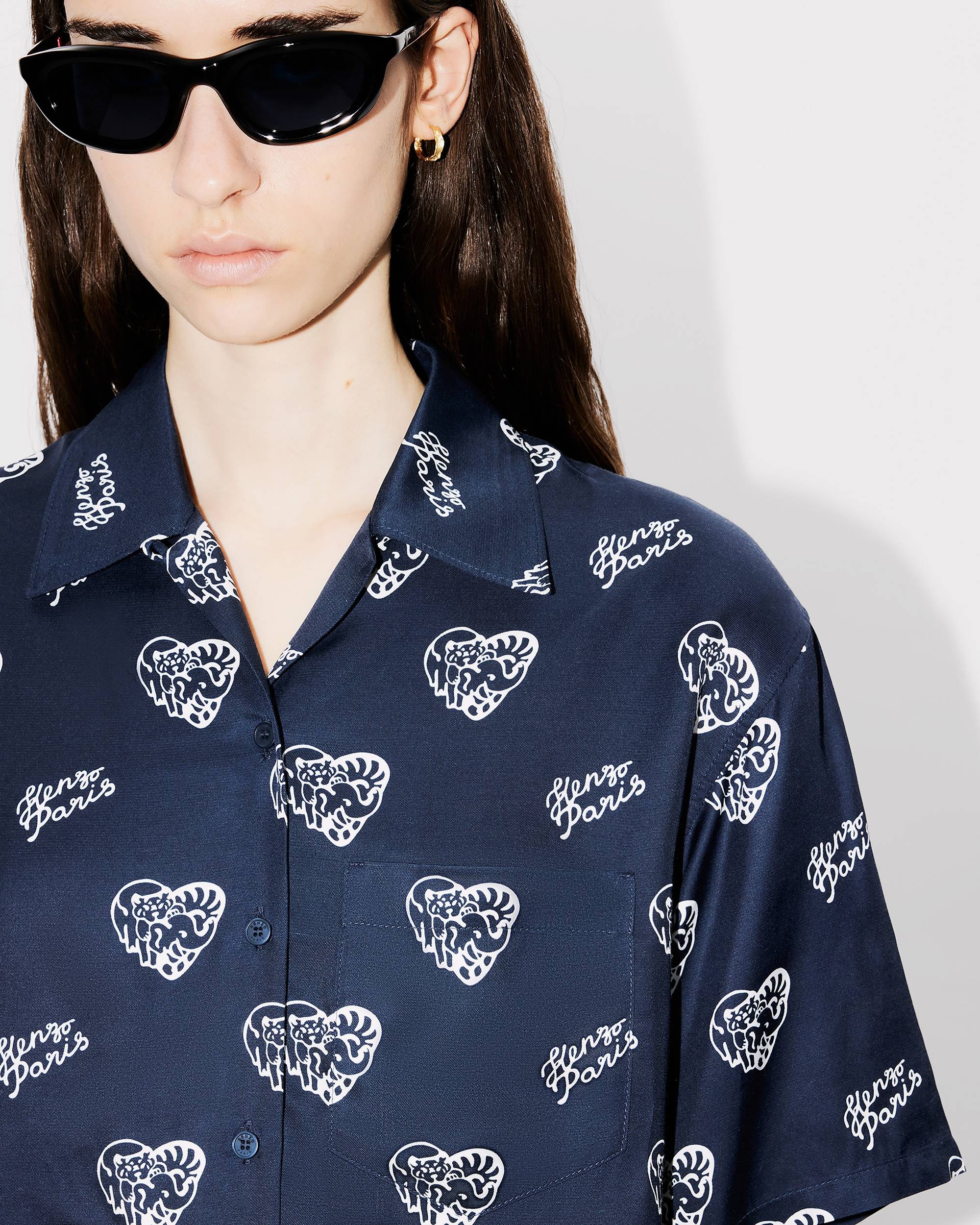 'KENZO Jungle Heart' hawaiian shirt - 6