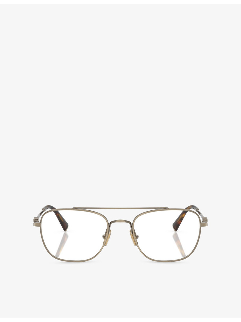 MU 51WV Square-Frame Metal Glasses 1
