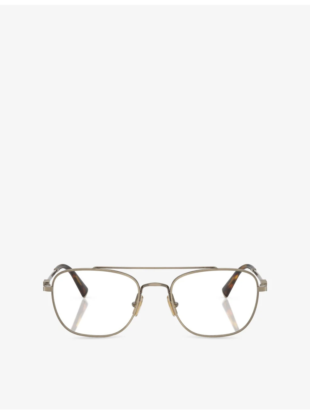 MU 51WV Square-Frame Metal Glasses - 1