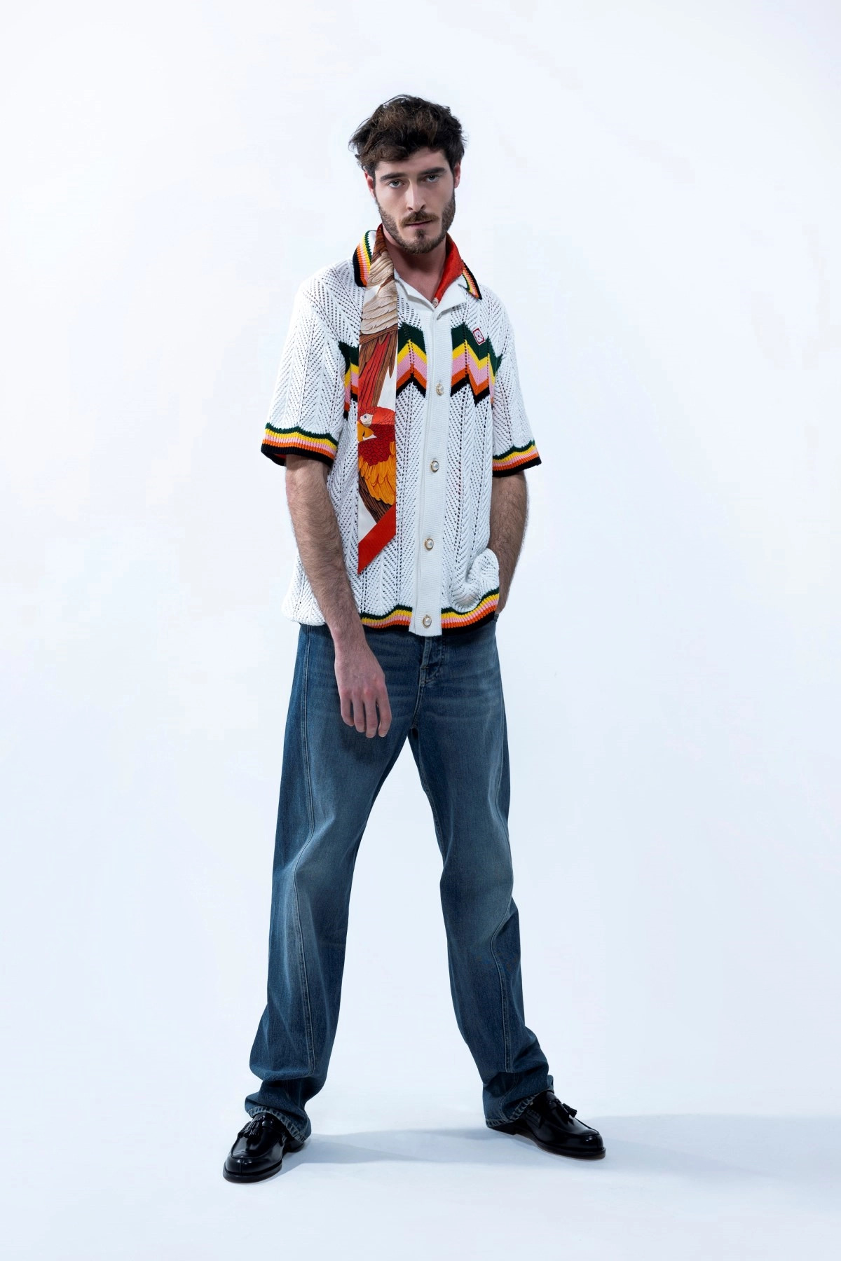 'Twisted Leg' jeans - 2
