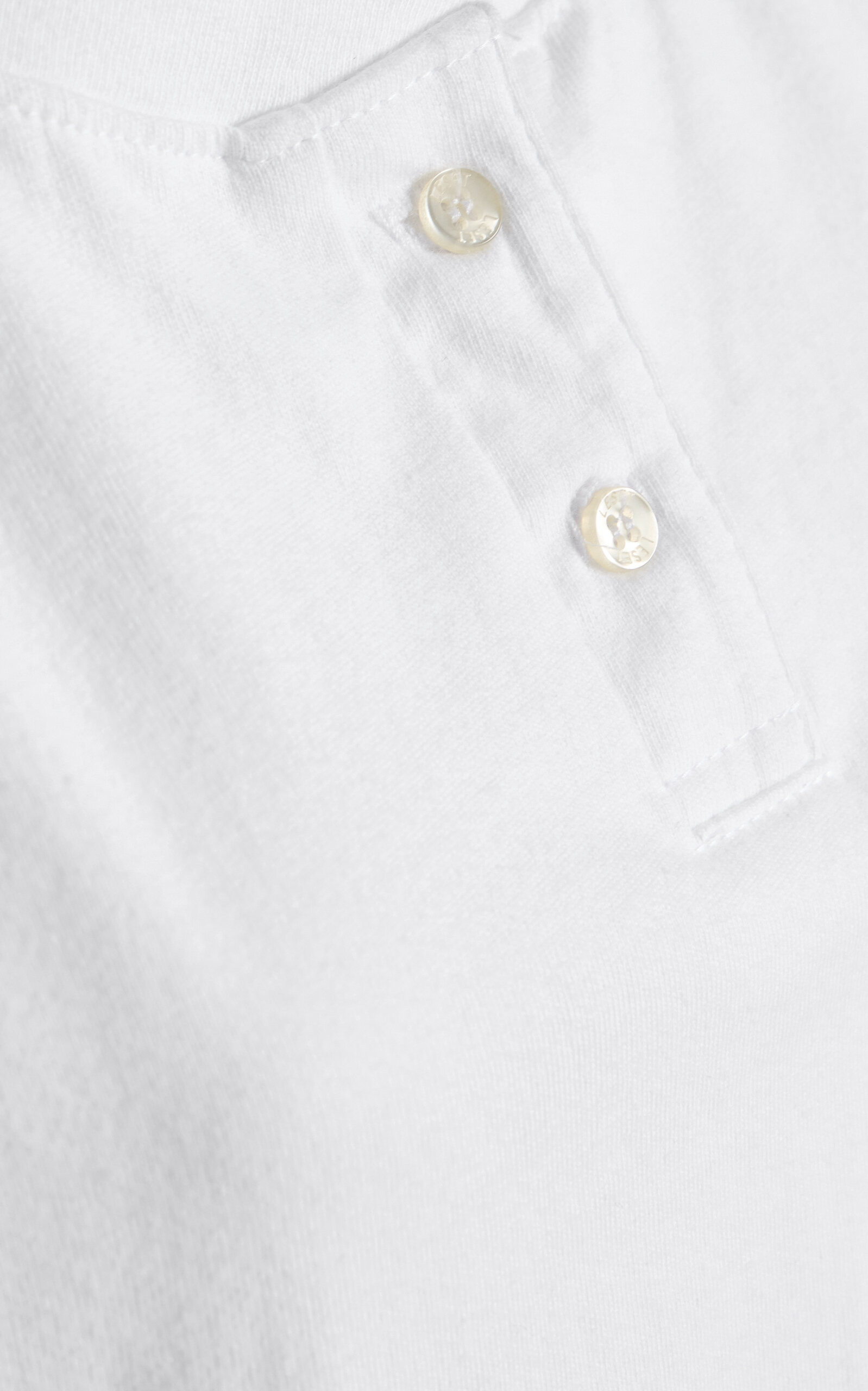 Margo Cotton Henley Top white - 5