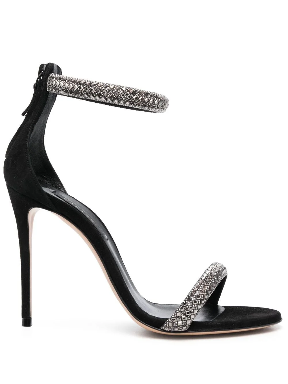 Scarlet Stratosphere 100mm crystal-embellished sandals - 1