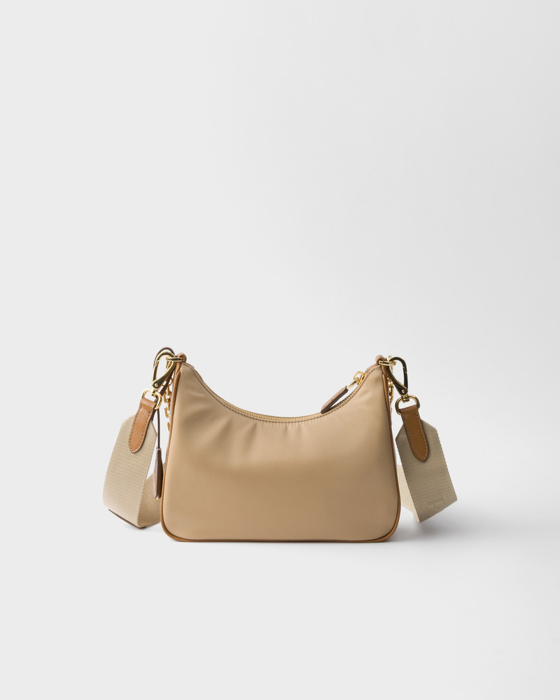 Prada Re-Edition 2005 Re-Nylon and Saffiano leather bag with charm 3