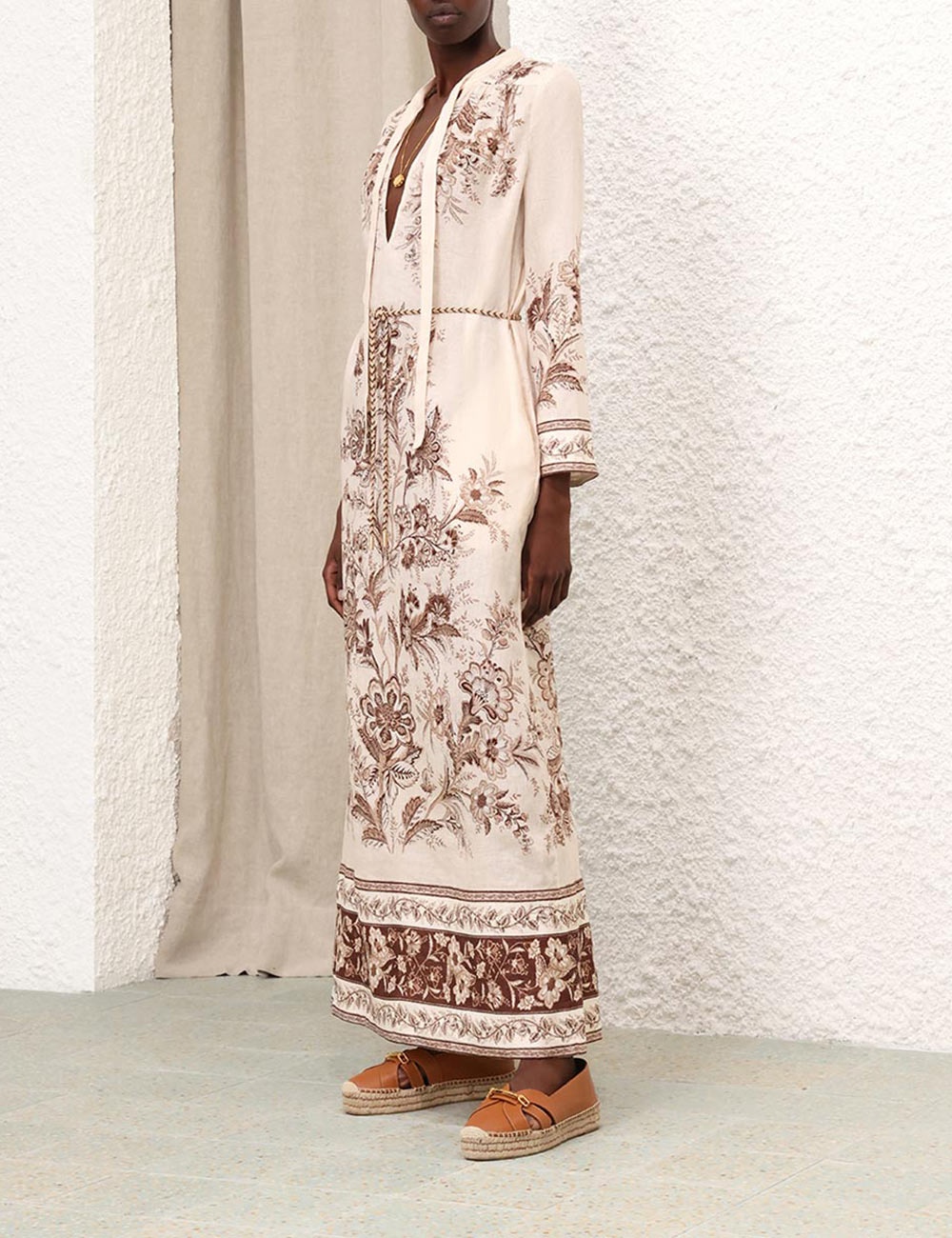 JUNIE LONG SLEEVE MAXI DRESS - 3