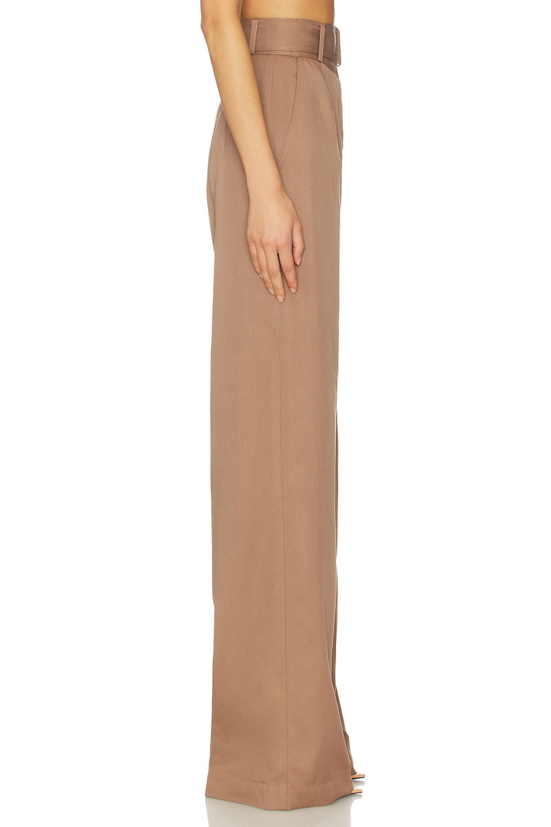 MATTHEW BRUCH Belted Wide Leg Trouser outlook