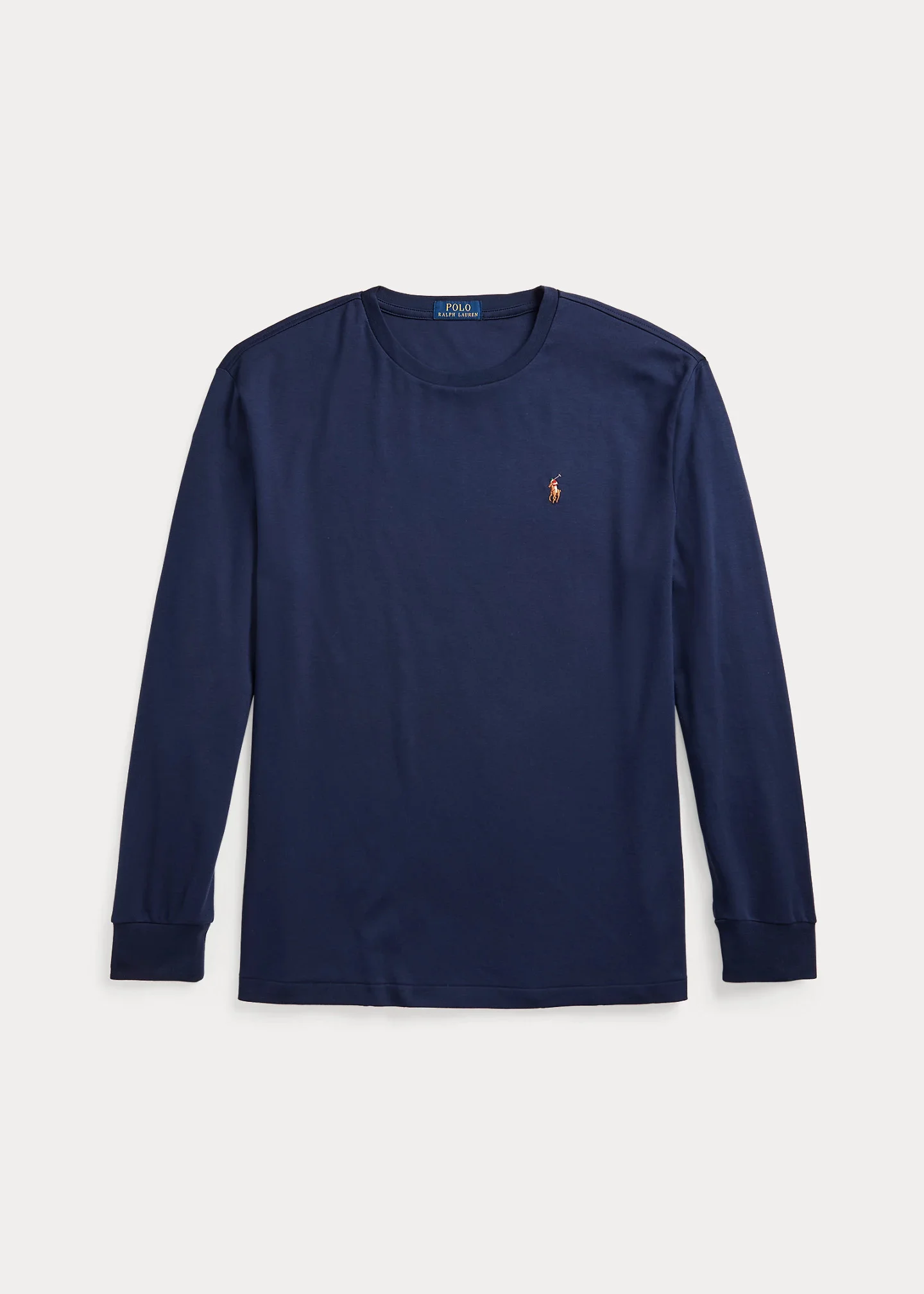 Classic Fit Soft Cotton Crewneck T-Shirt - 1