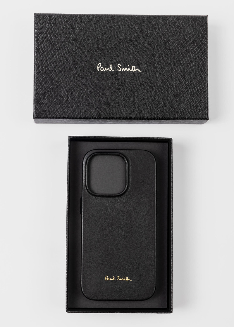 Paul Smith + Native Union Leather MagSafe iPhone 14 Pro Case 3