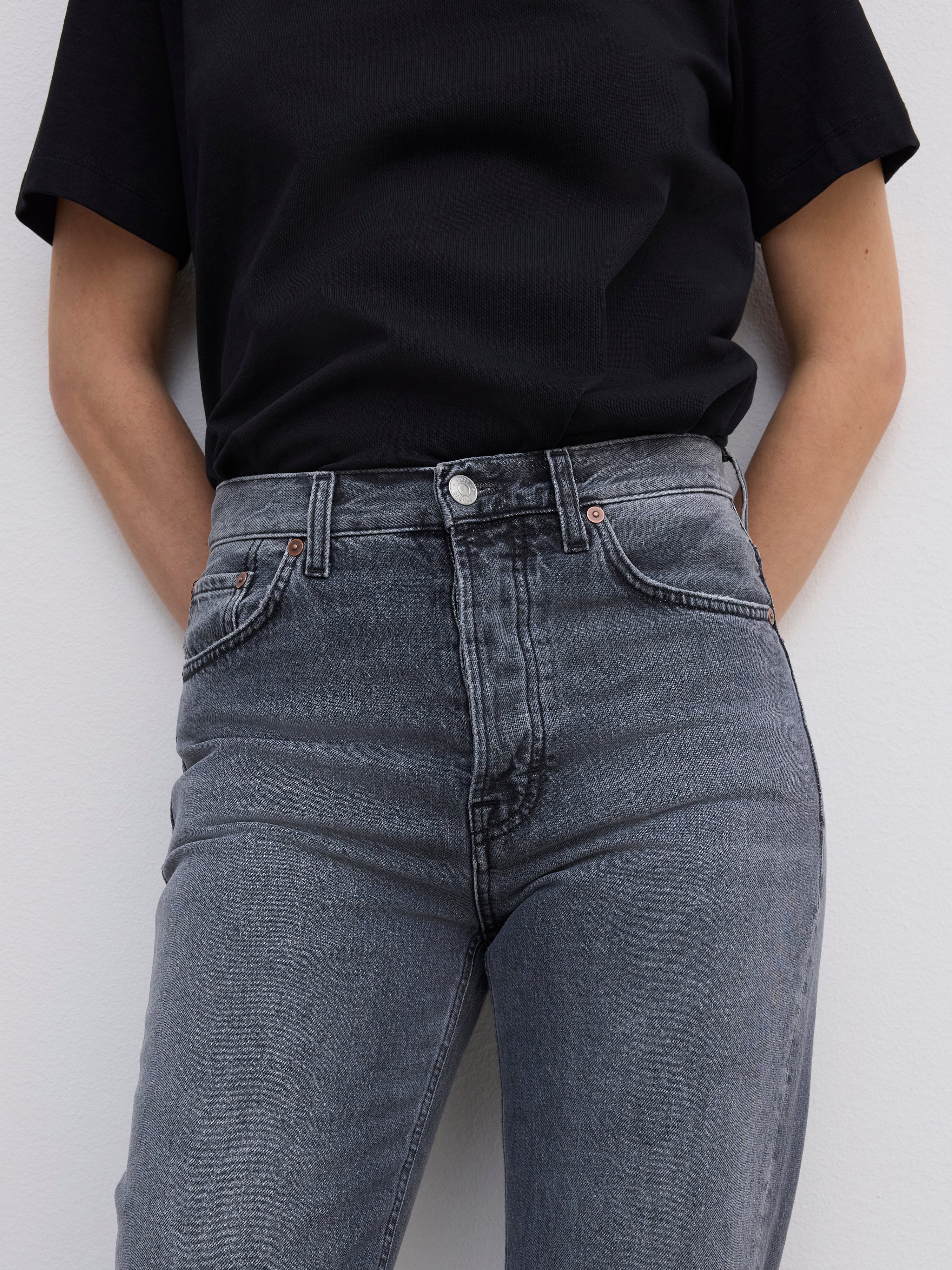 Straight Leg Denim - 3