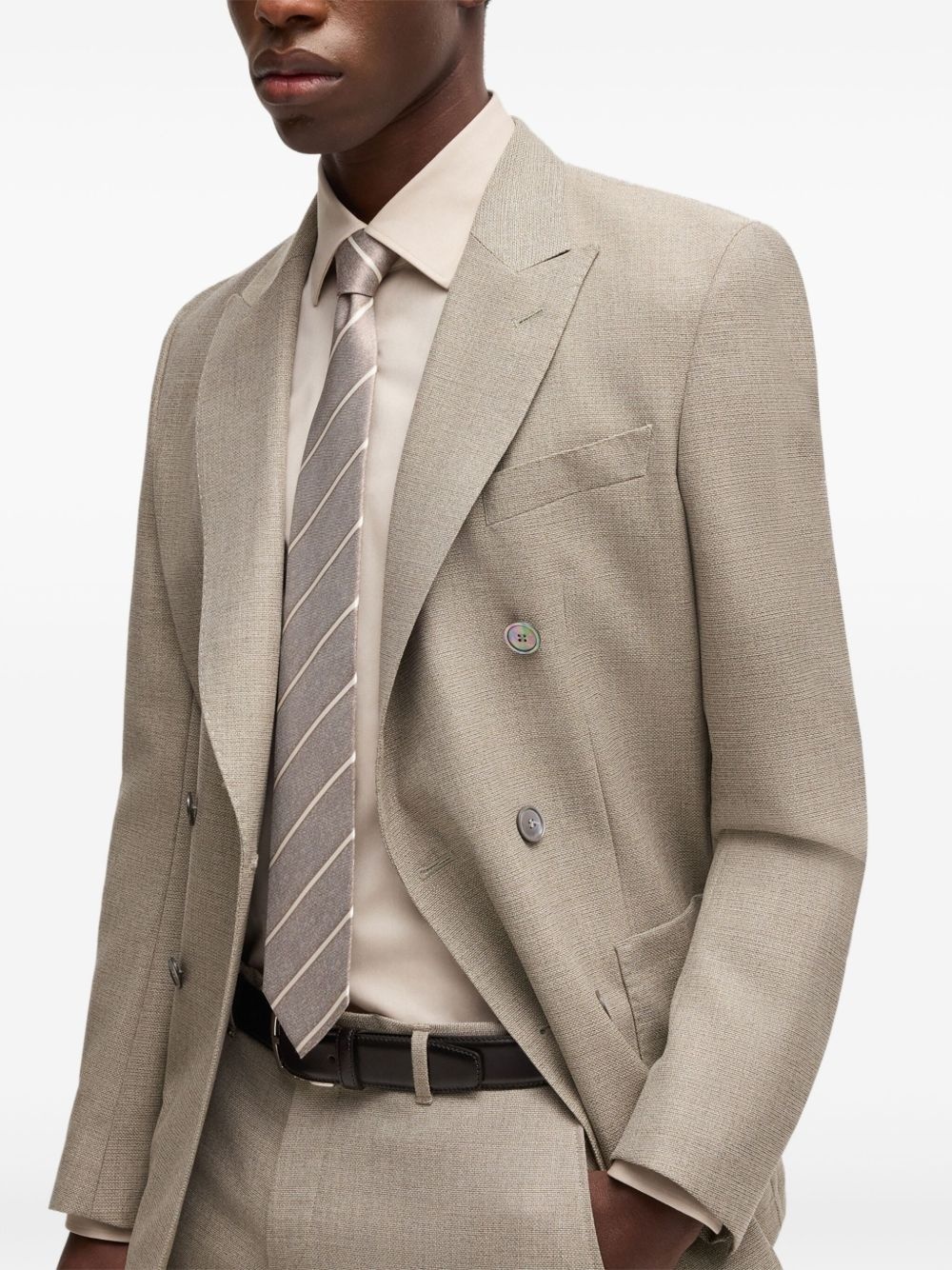 double-breasted blazer - 5