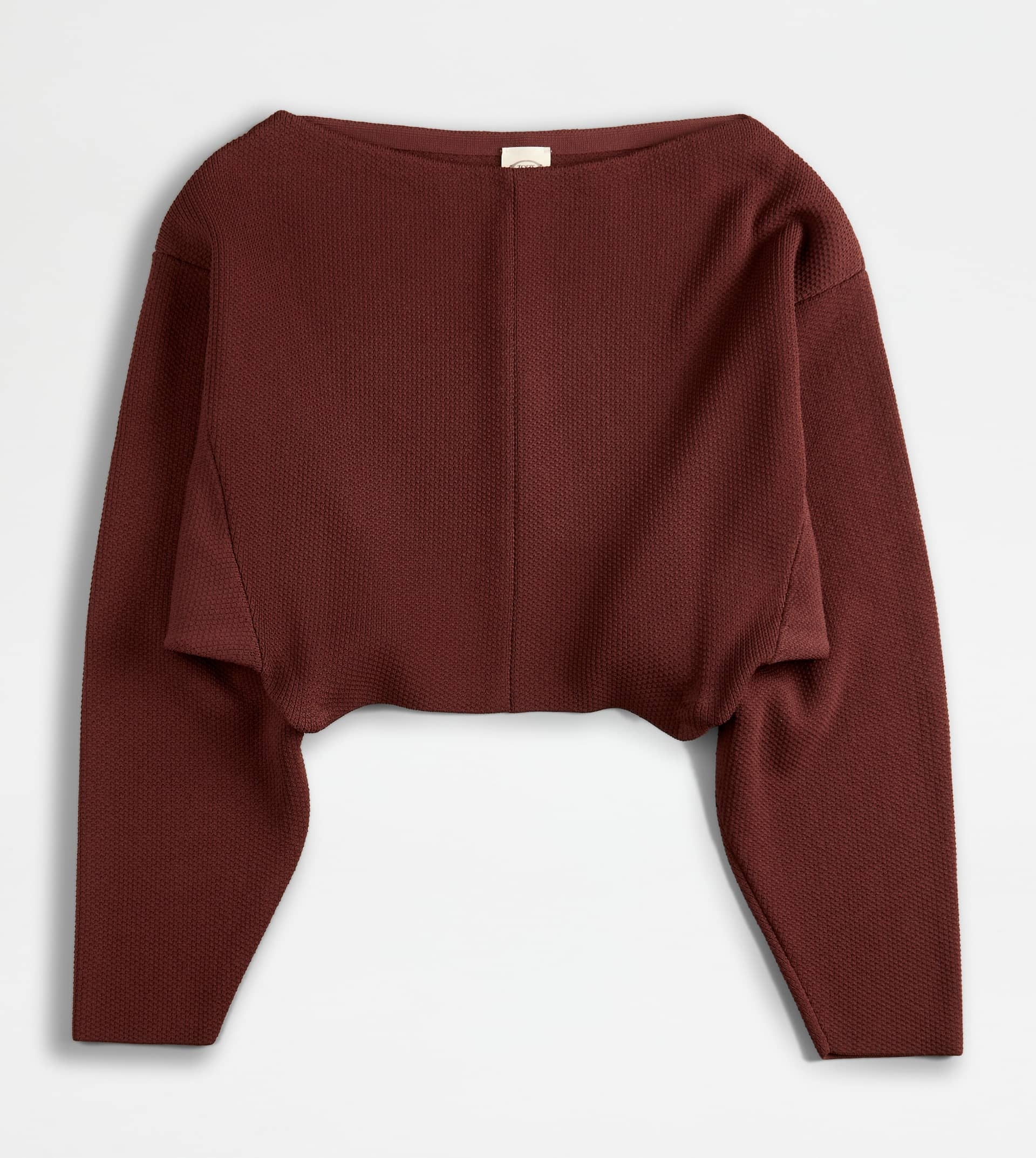 BAT SLEEVE JUMPER - BROWN - 1