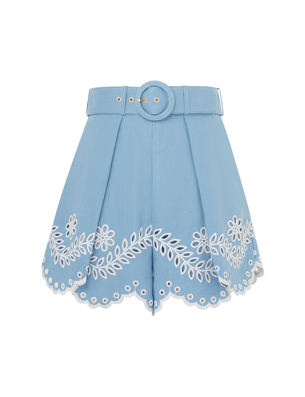 JUNIE EMBROIDERED SHORT - 1