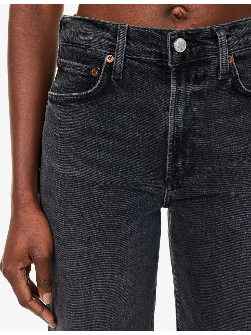 Harper Straight-Leg Stretch-Denim Jeans - 5