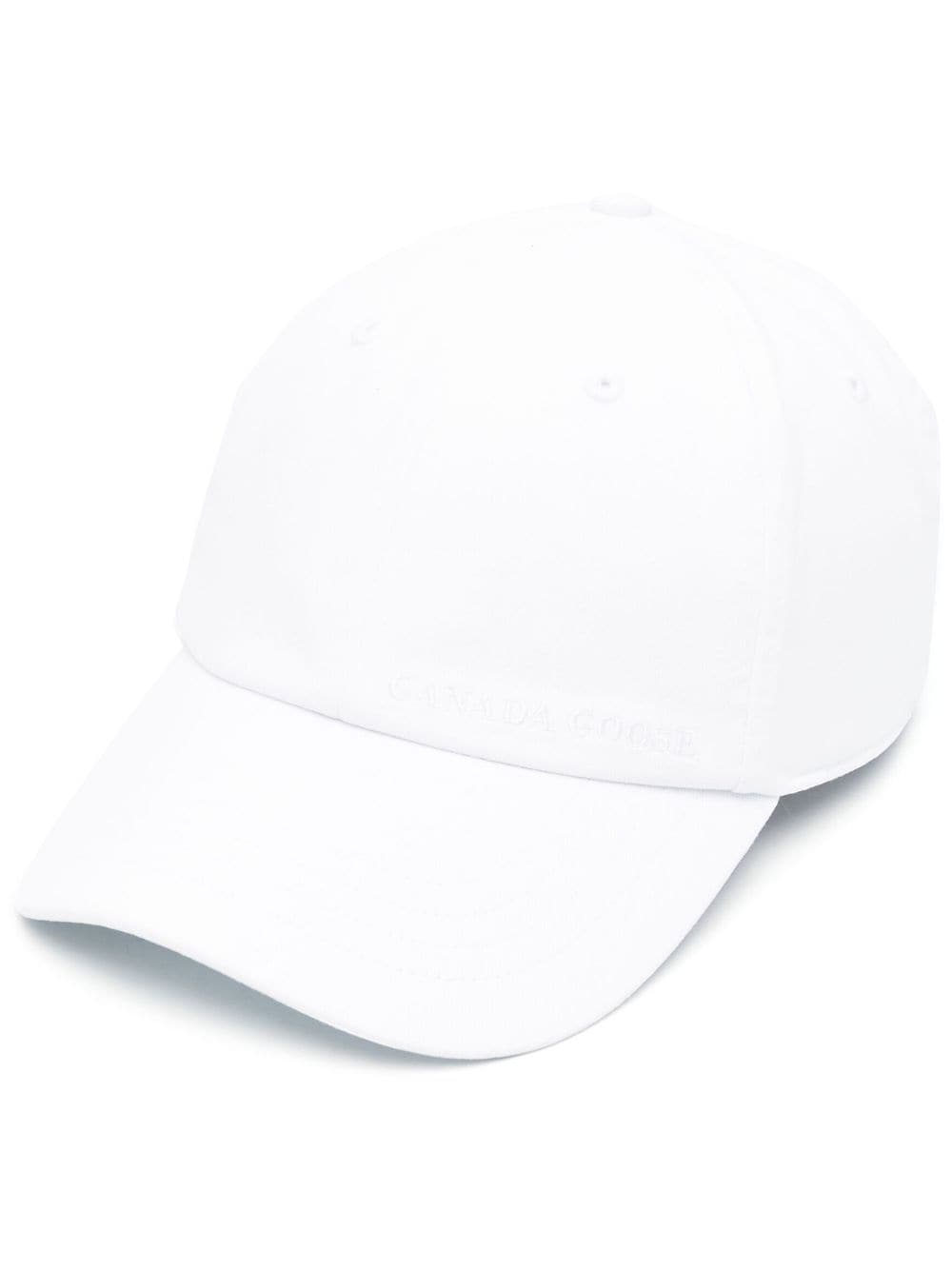 embroidered-logo cotton baseball cap - 2