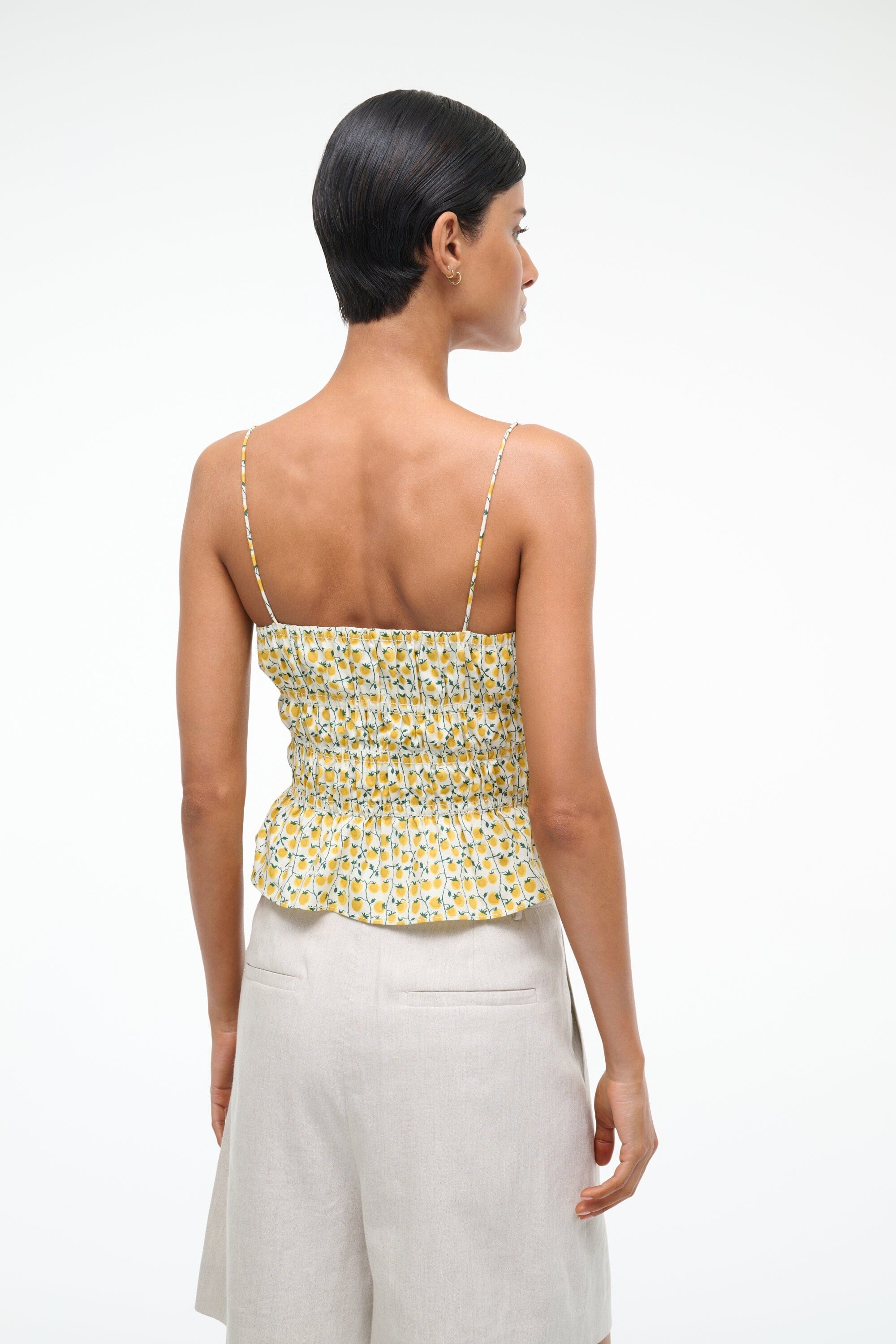 STAUD AYLA TOP ON THE VINE GOLDEN - 4