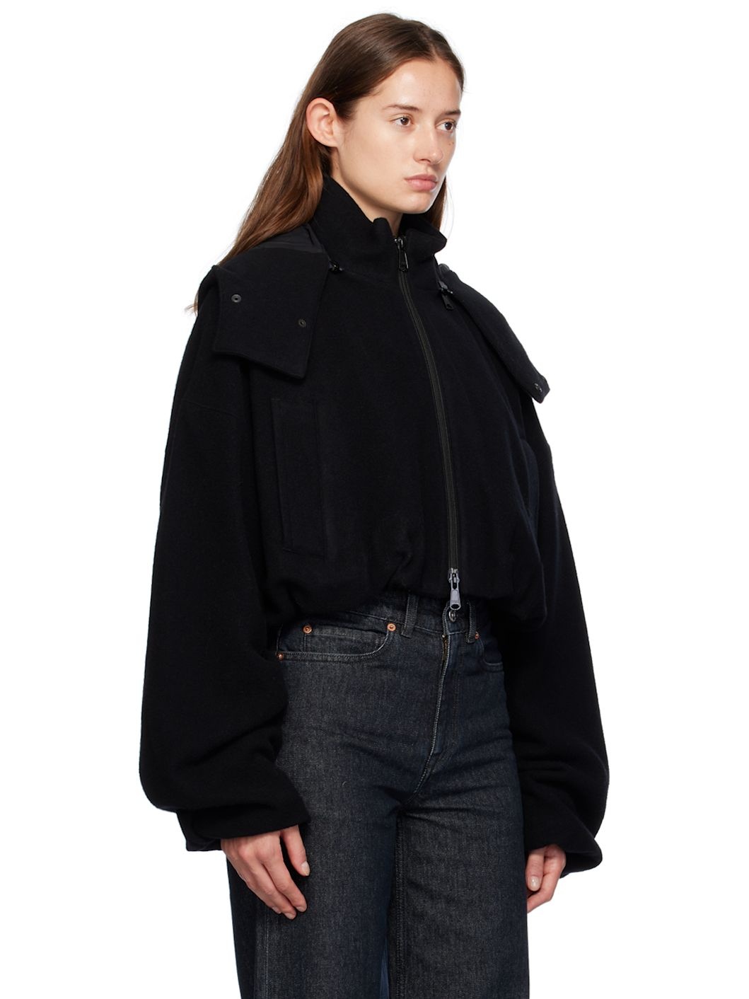 Black N-Short Jacket - 2