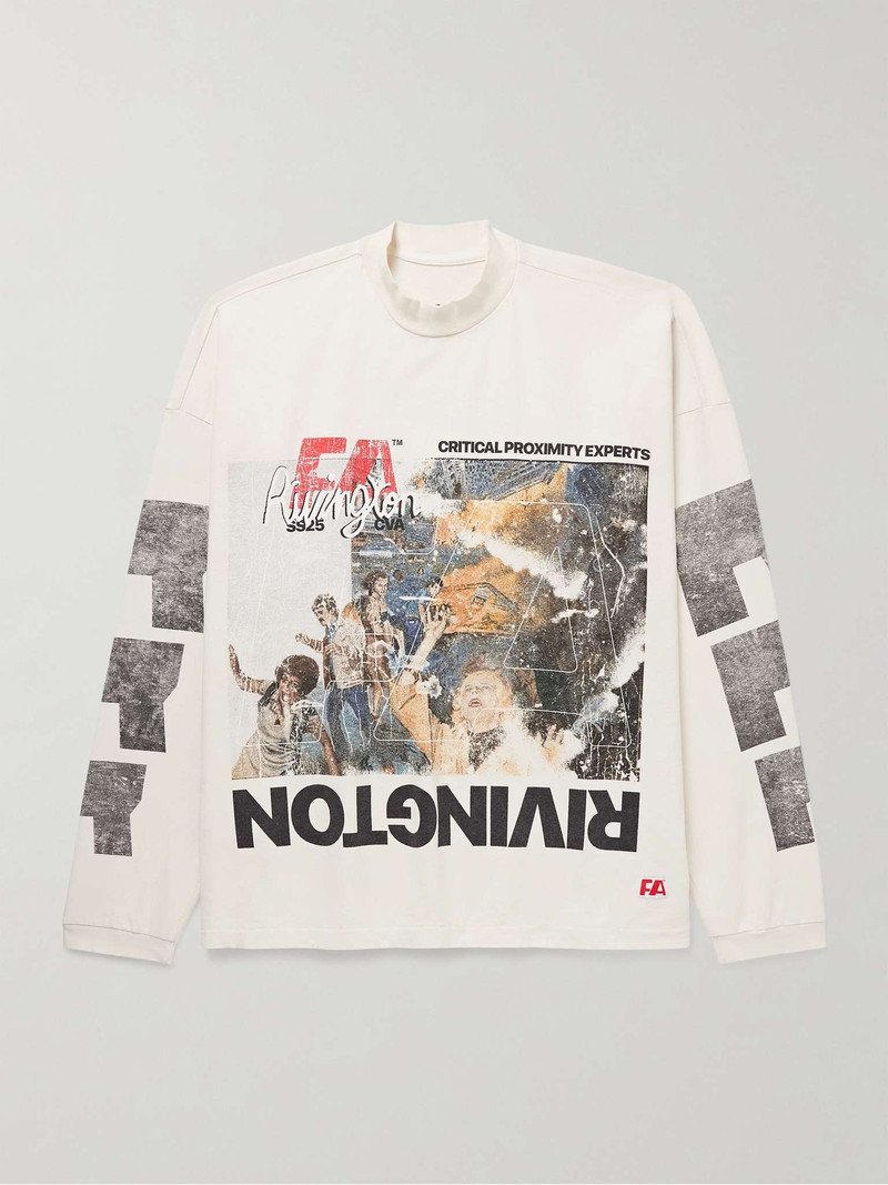 Critical Proximity Logo-Print Cotton-Jersey T-Shirt 1