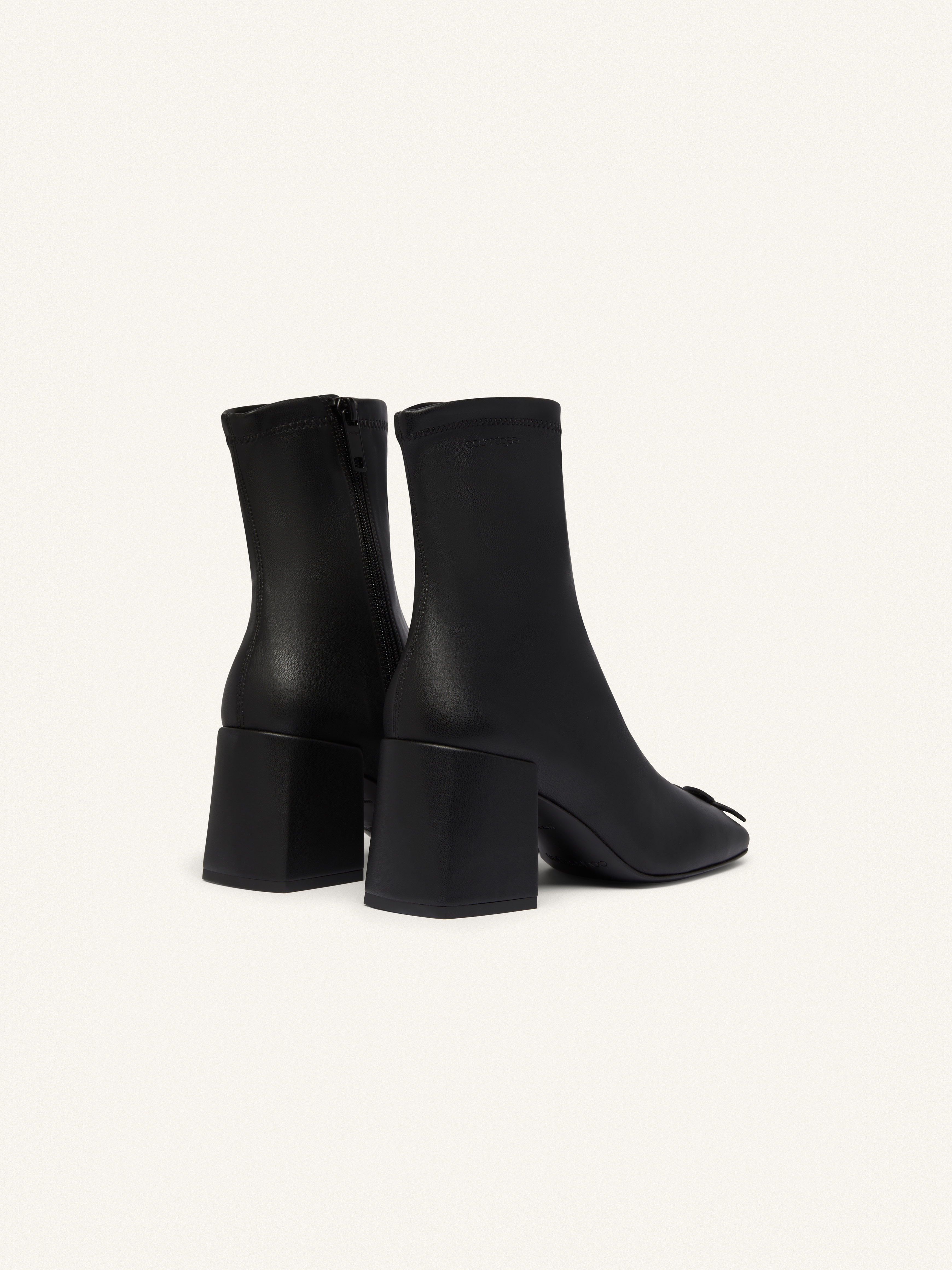 REEDITION HERITAGE VEGAN NAPPA ANKLE BOOTS - 3