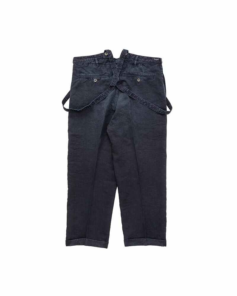 JUMBO PASTORAL PANTS W INDIGO - 2