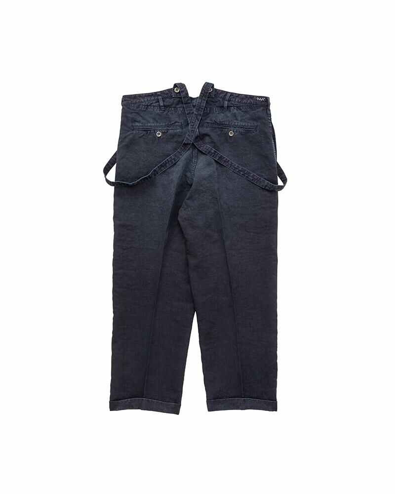 visvim JUMBO PASTORAL PANTS W INDIGO outlook