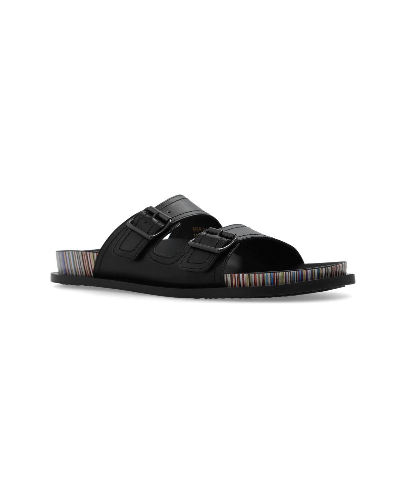 Leather Slides - 4