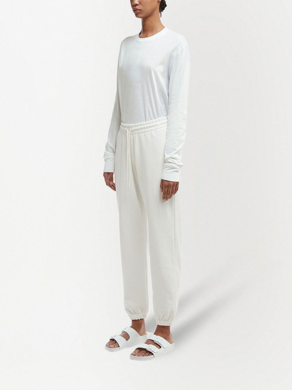 elasticated track pants - 2