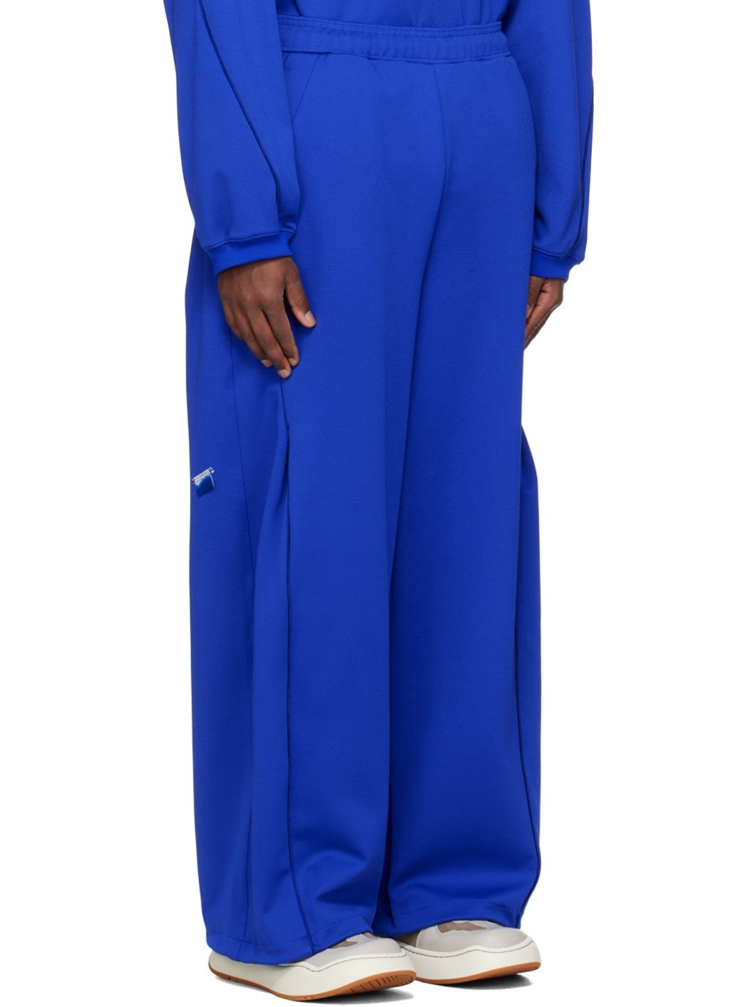 Blue Drawstring Sweatpants - 2
