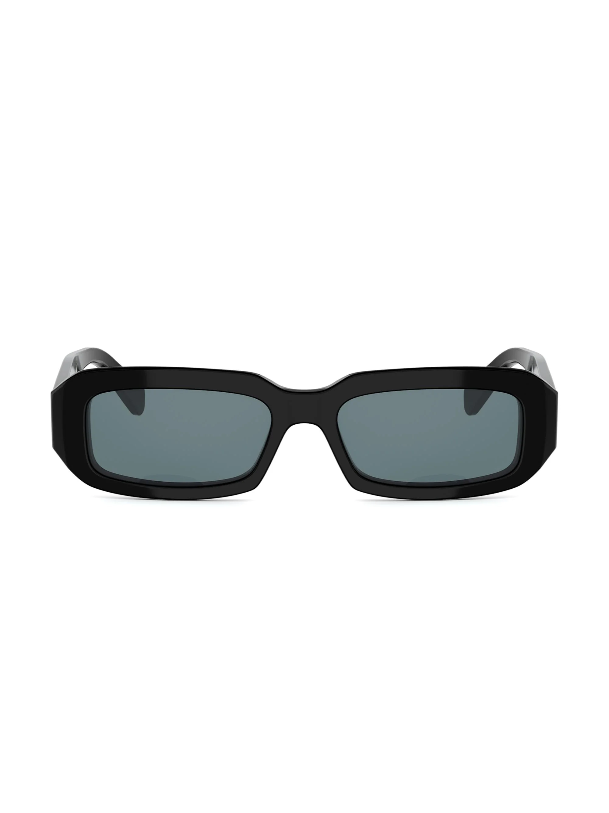 Men's Triomphe 54MM Rectangular Sunglasses - Black Blue - 1