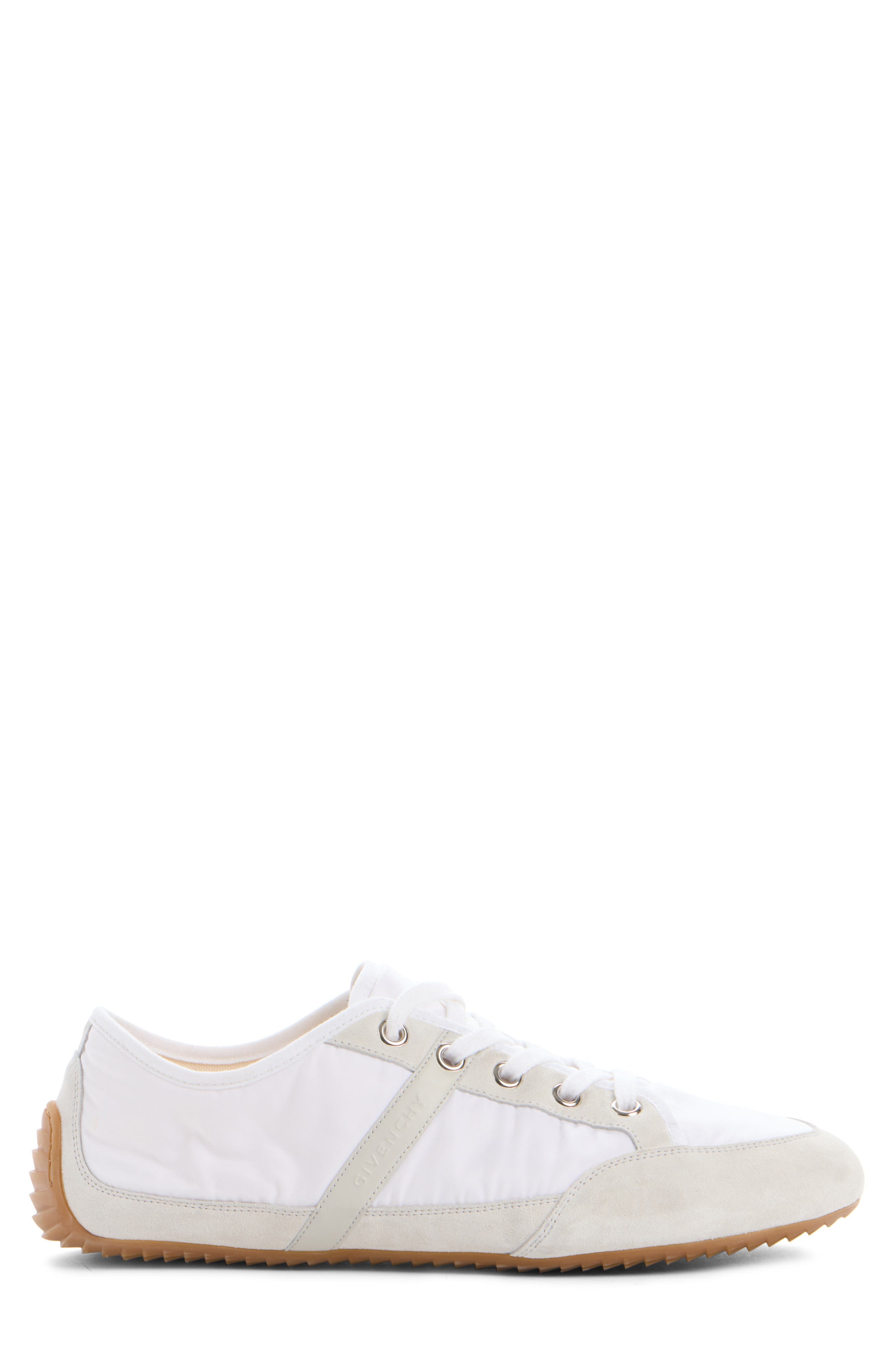 Givenchy Slim Nylon & Suede Racing Sneaker in White Multi at Nordstrom - 3