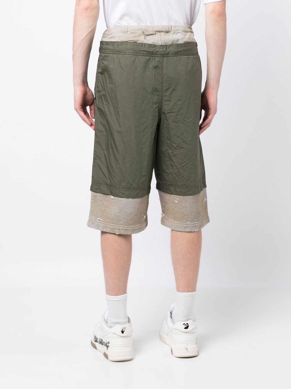 Layered drawstring shorts - 4