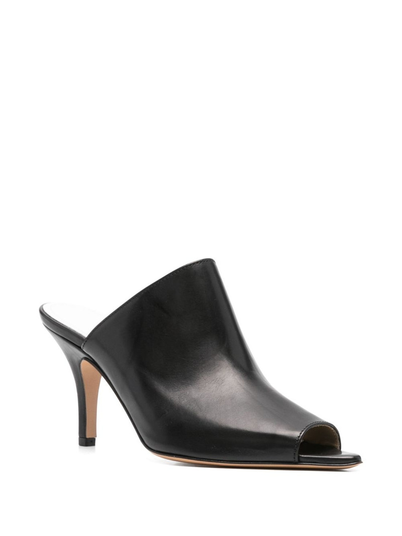 MM6 Maison Margiela 80mm leather mules outlook