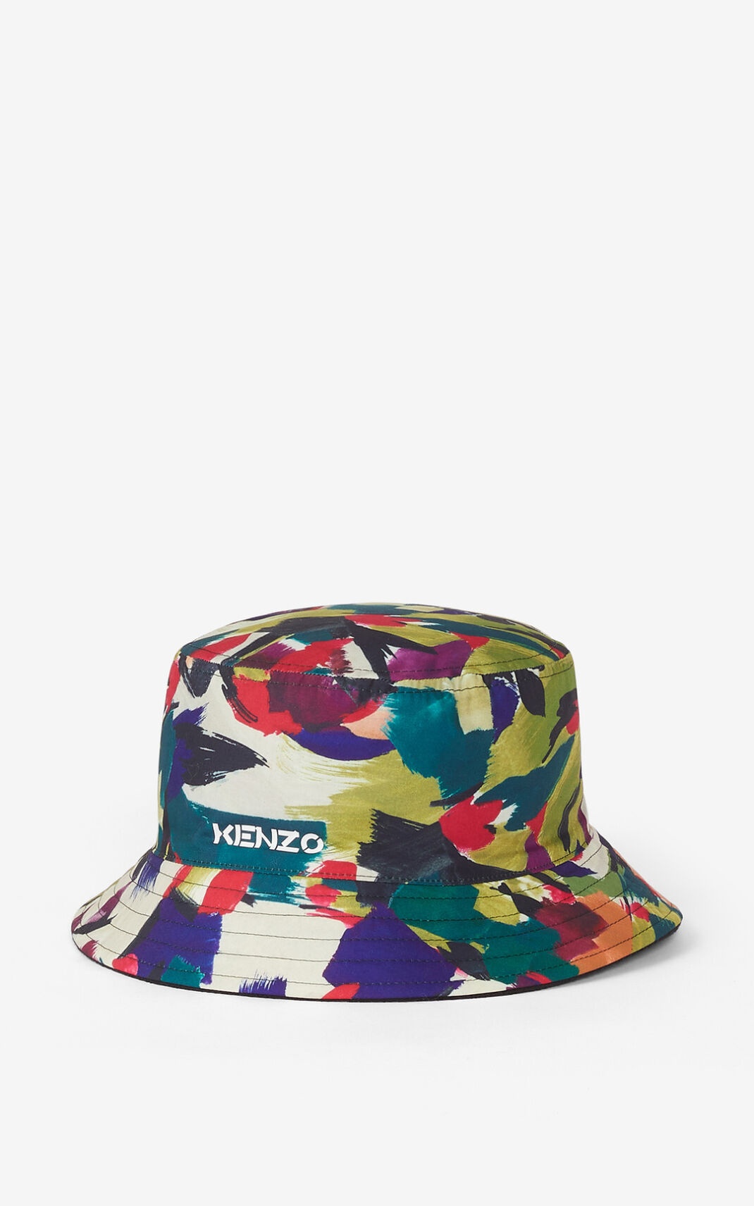 'Archive Floral' reversible bucket hat - 1