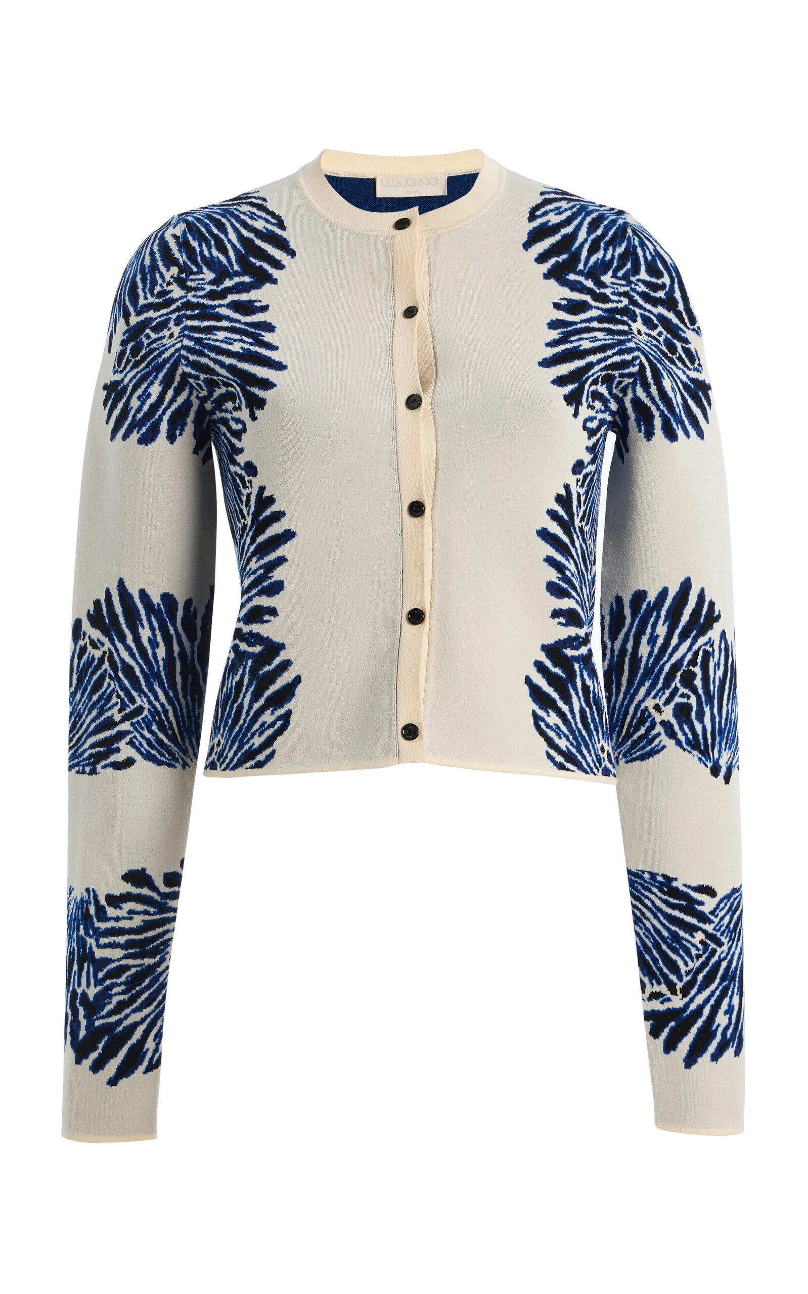Carina Knit Jacquard Cardigan multi - 1
