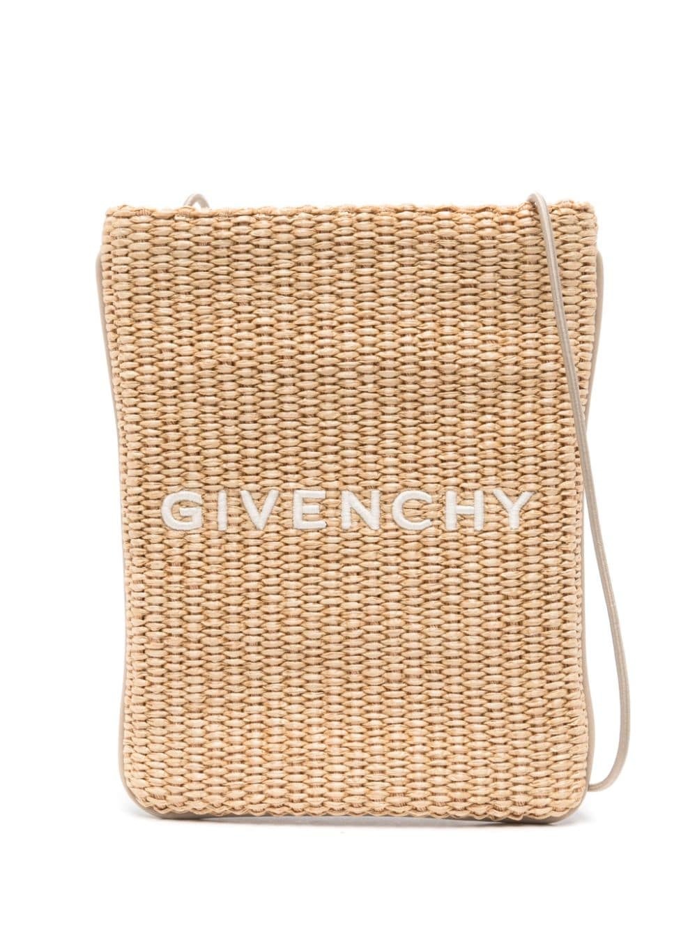 embroidered-logo phone pouch - 1