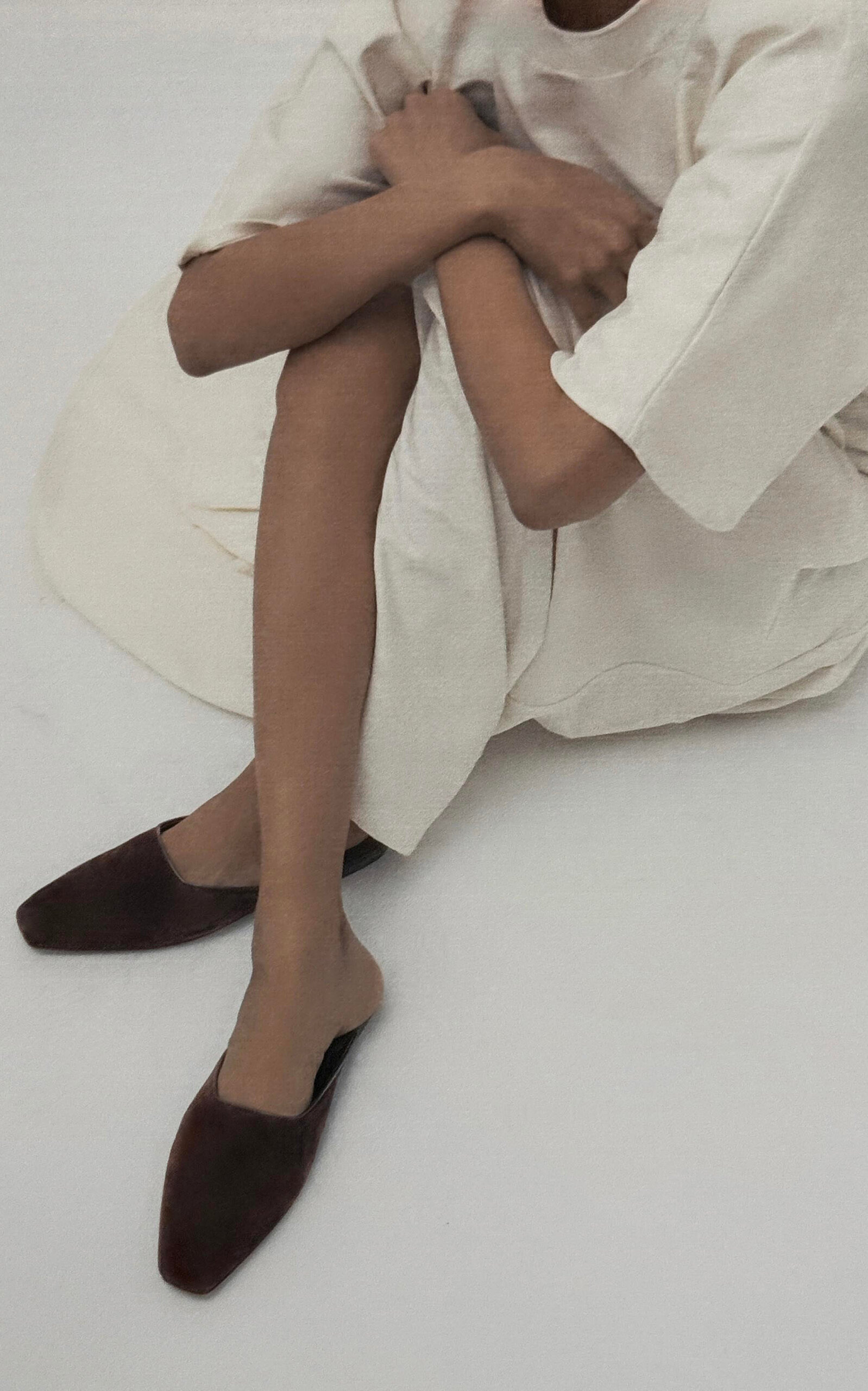 Raffia Mules brown - 2
