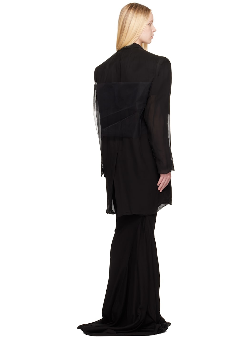 Black Hollywood Ricks Fogpocket Tatlin Blazer - 3