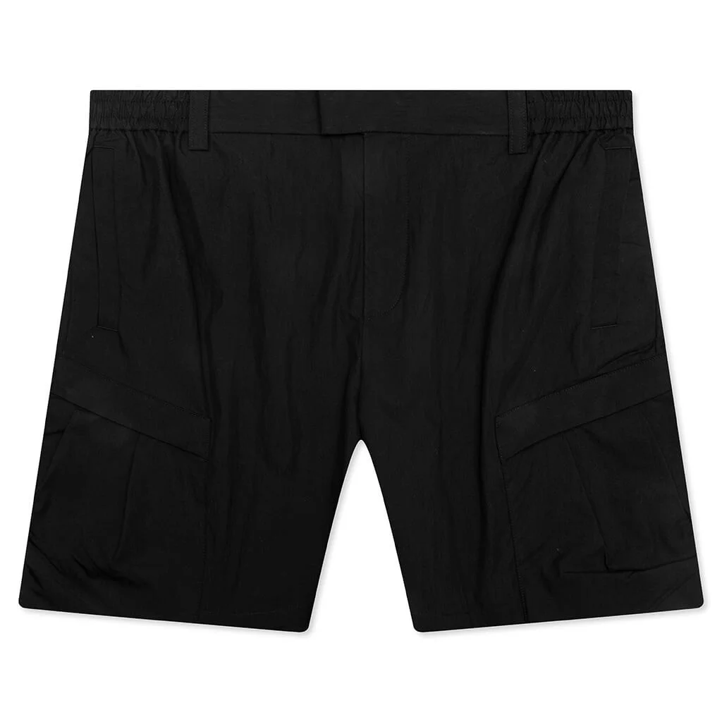 TECH CARGO SHORT - JET BLACK - 1