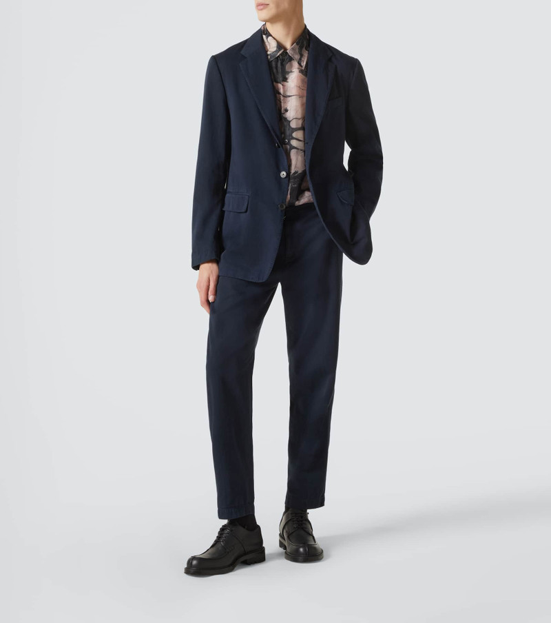 Dries Van Noten Embroidered cotton shirt outlook