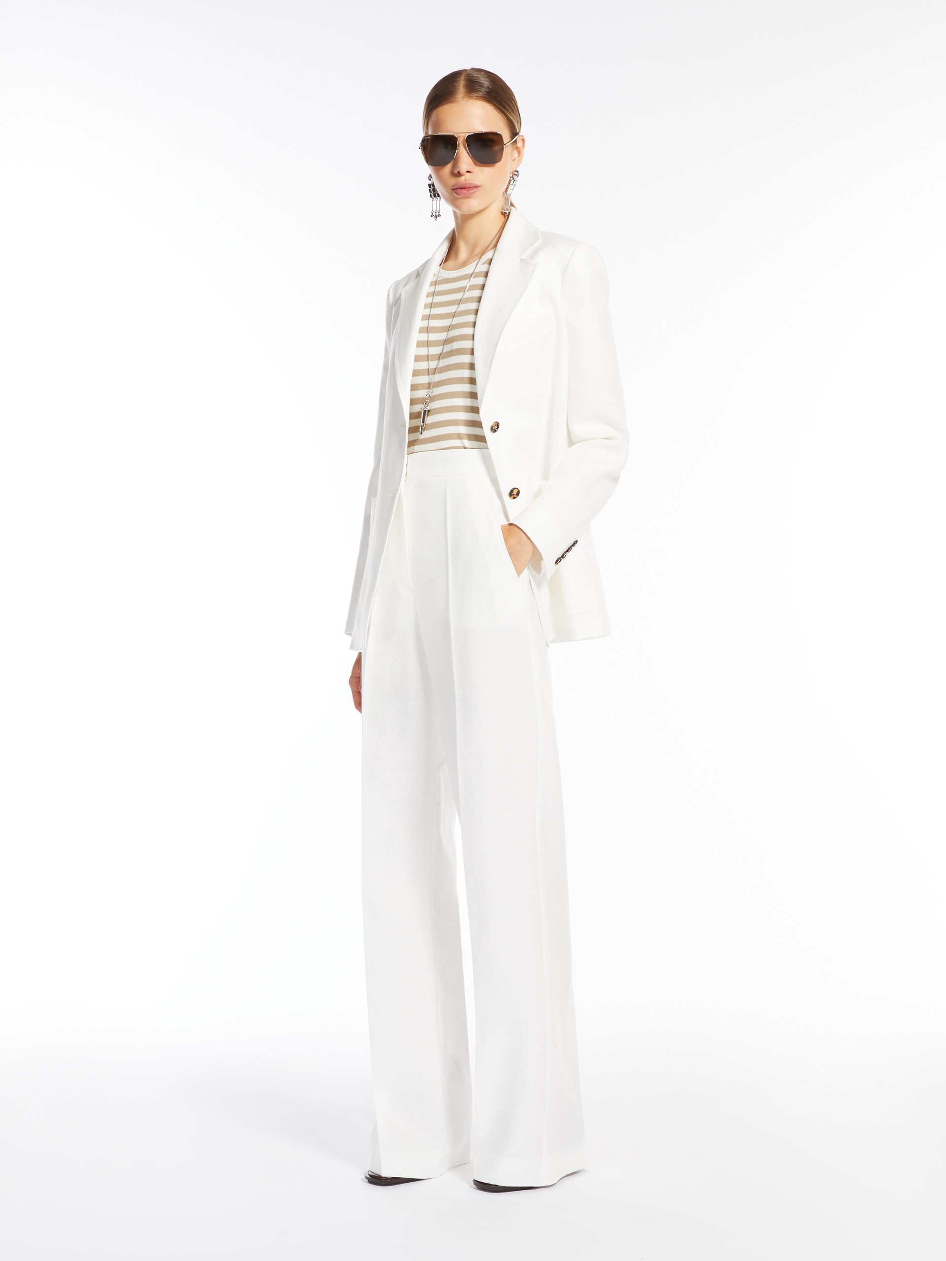AVERSA Pure linen trousers - 2