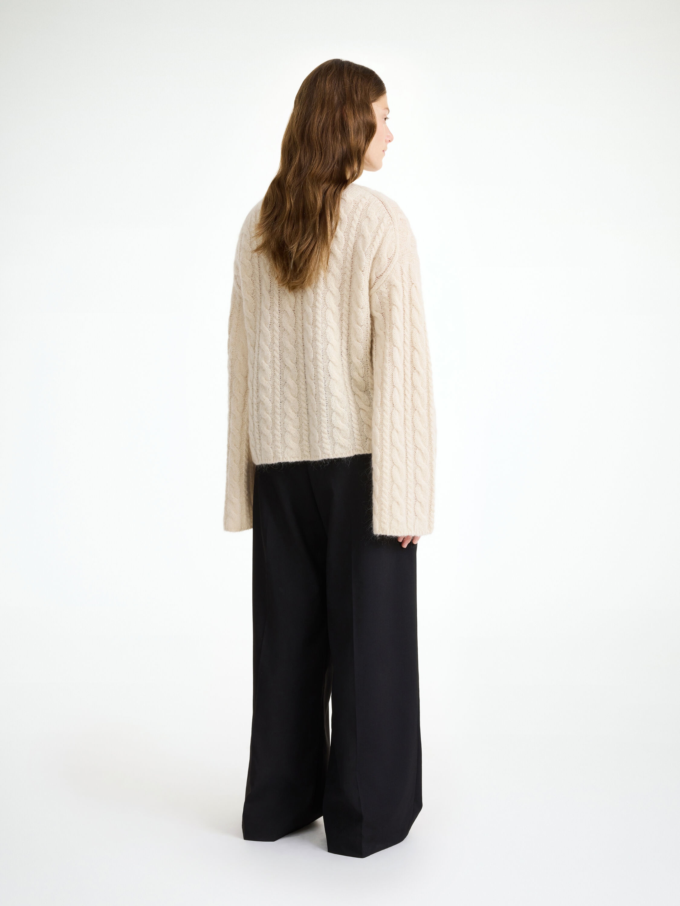 Cierra cable-knit sweater - 3