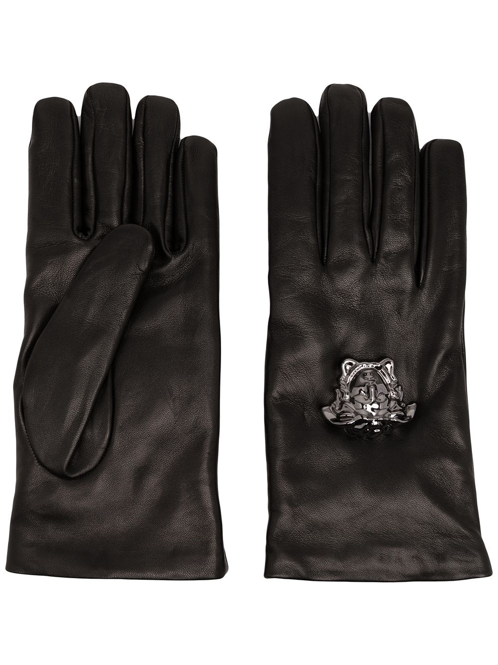 La Medusa leather gloves - 1