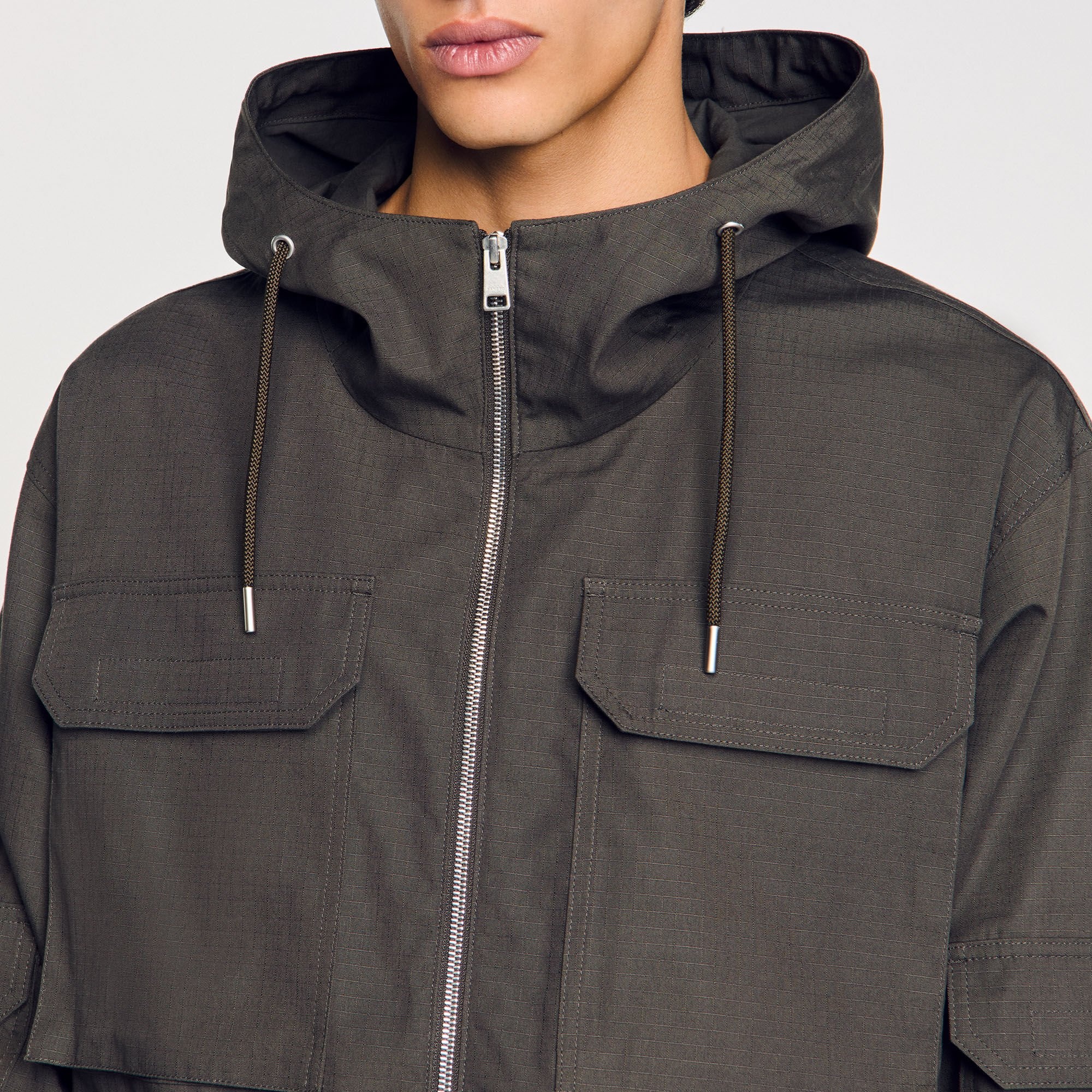 HOODED MILITARY PARKA - 3