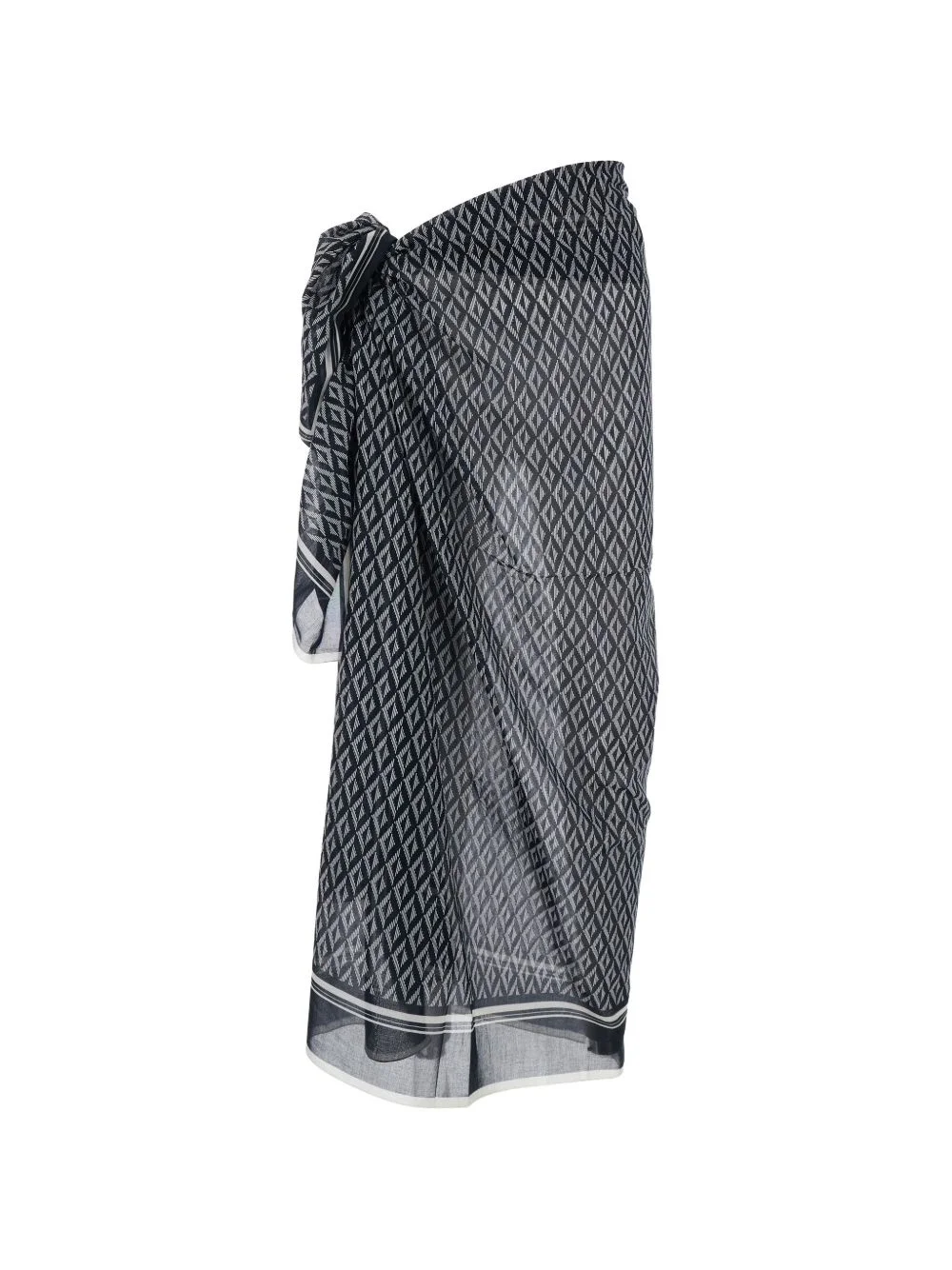 diamond print skirt - 1