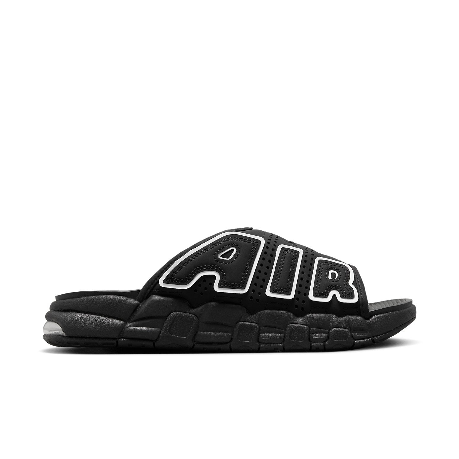 (WMNS) Nike Air More Uptempo Slide 'OG Black White' FD5983-001 - 2