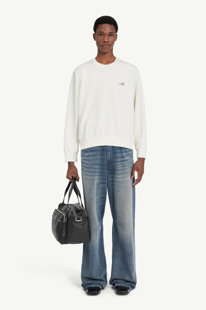 MM6 Maison Margiela Numeric logo jumper outlook