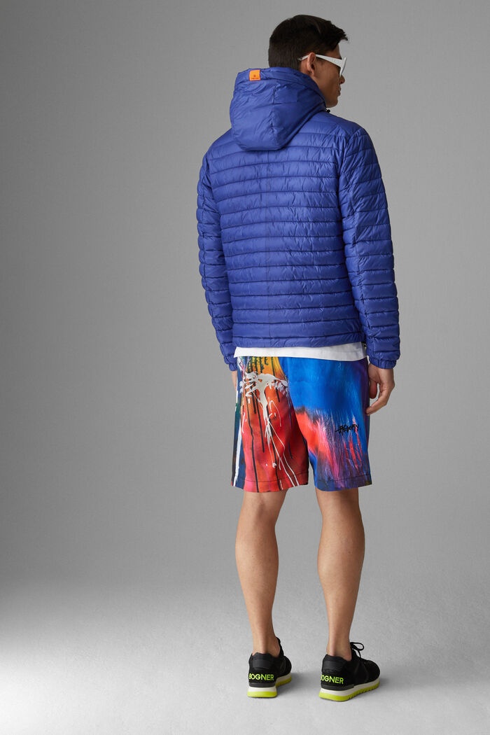 Juris Quilted jacket in Royal blue - 3