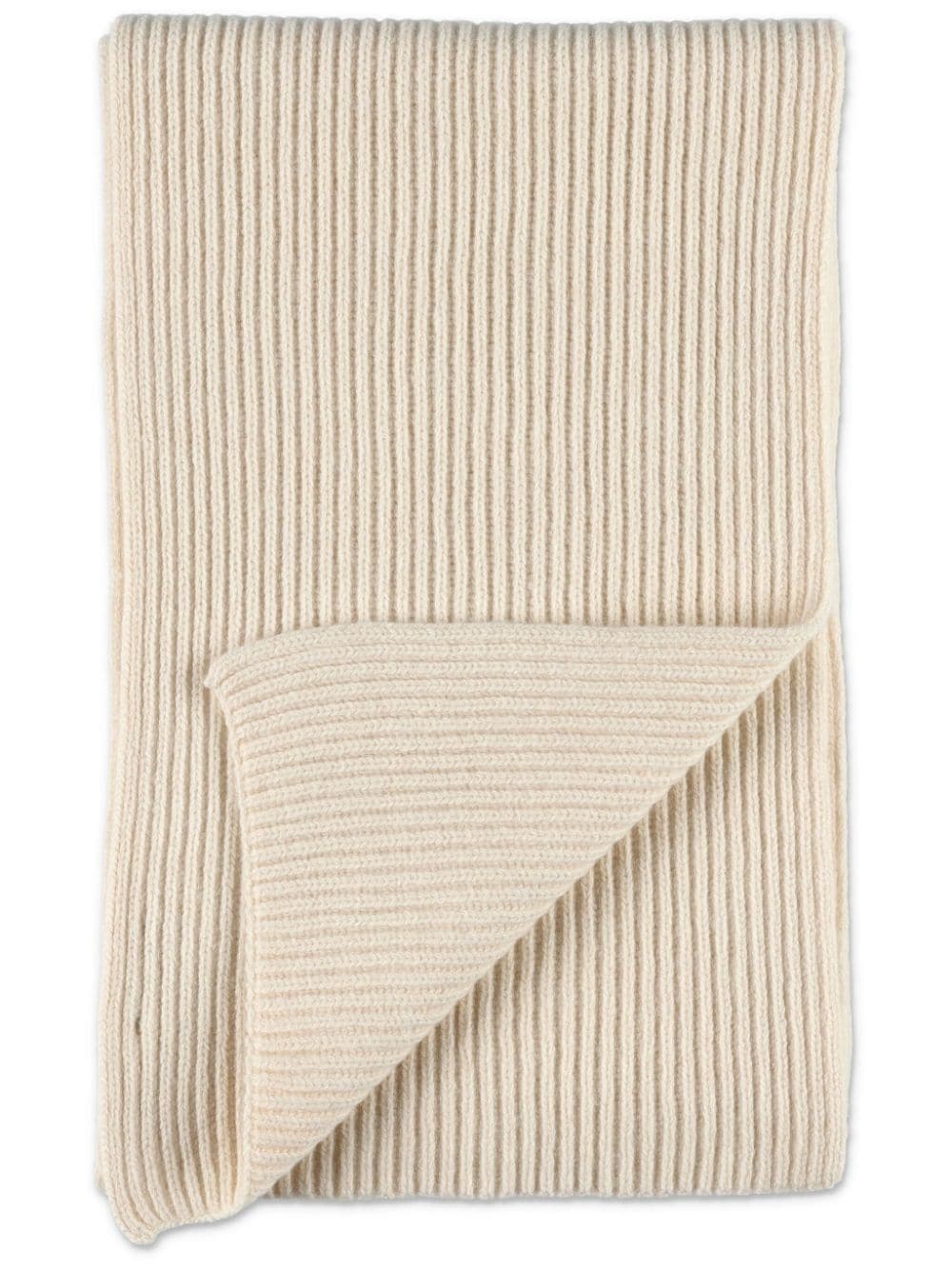 Camille ribbed-knit scarf - 1