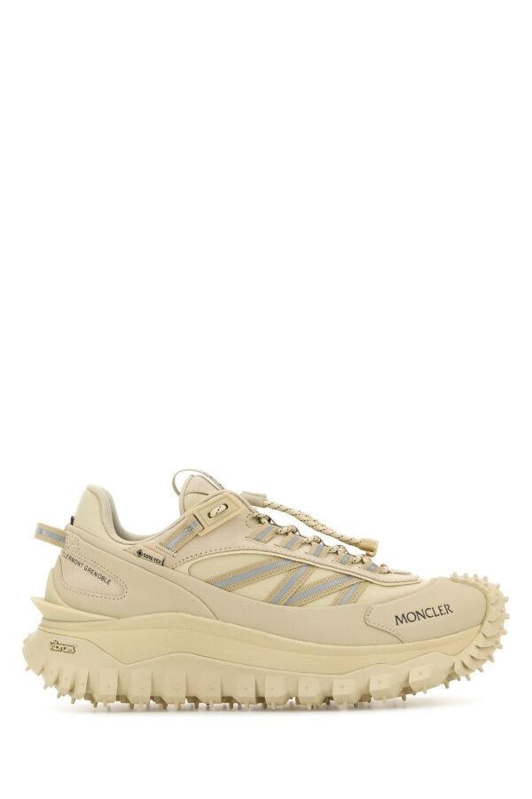 Beige fabric Trailgrip GTX sneakers - 1