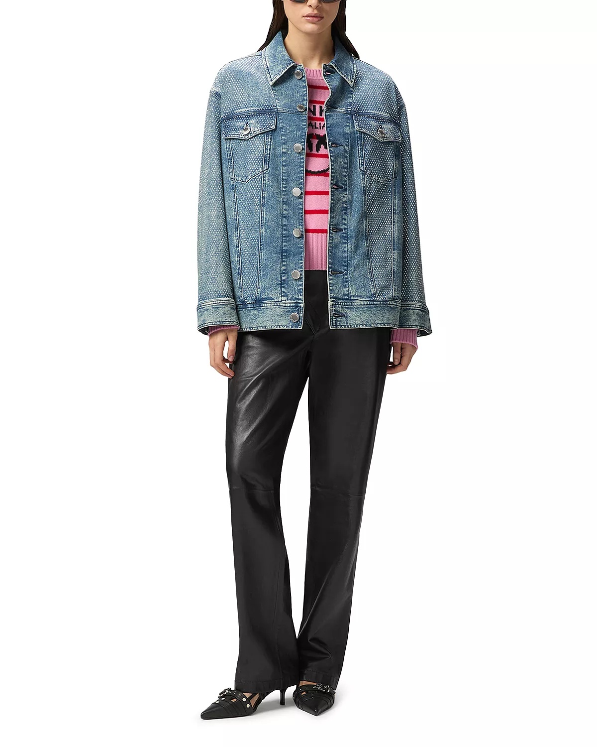 Dakar Giubbino Embellished Denim Jacket - 2
