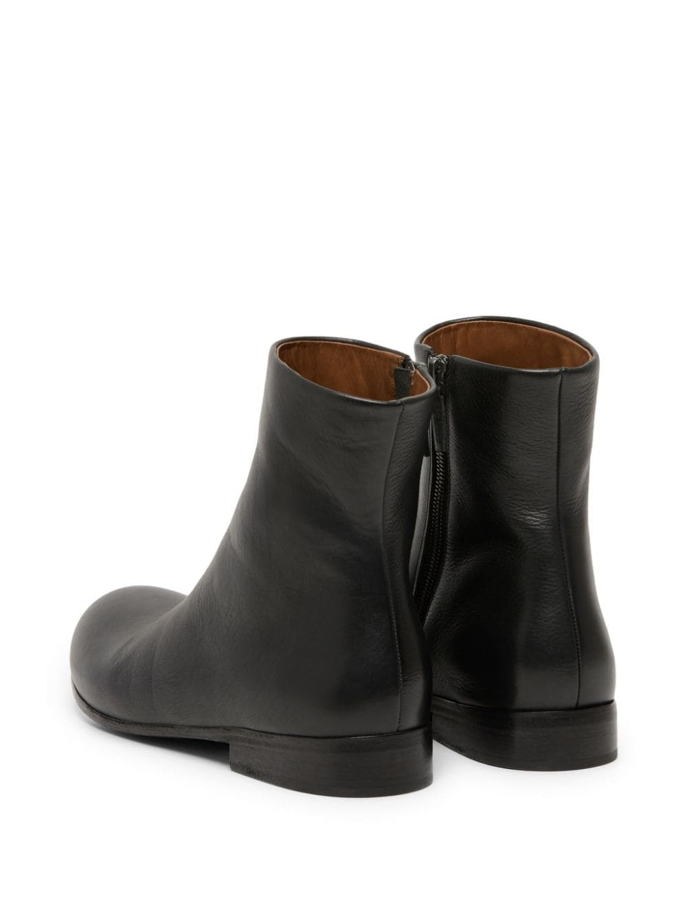 calf leather ankle boots - 3